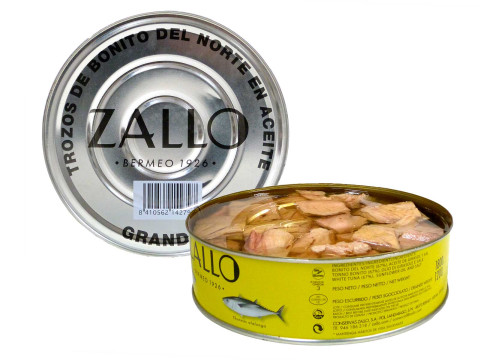 Zallo B.S White tuna in sunflower oil - 1200g